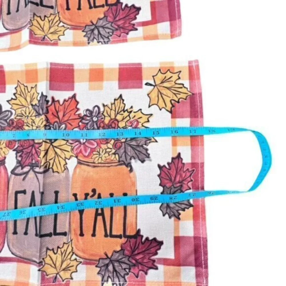 It's Fall Y'all‎ Table Placemats Set Of 4 NEW FALL Cottage Farmhouse Floral CUTE